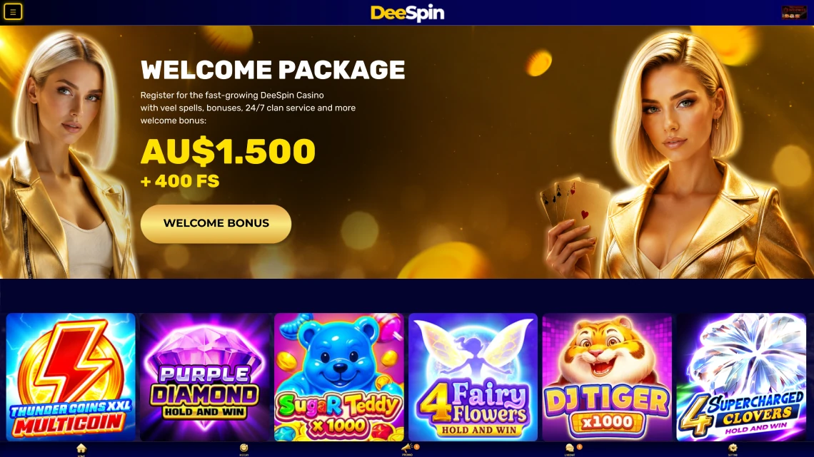DeeSpin Casino overview